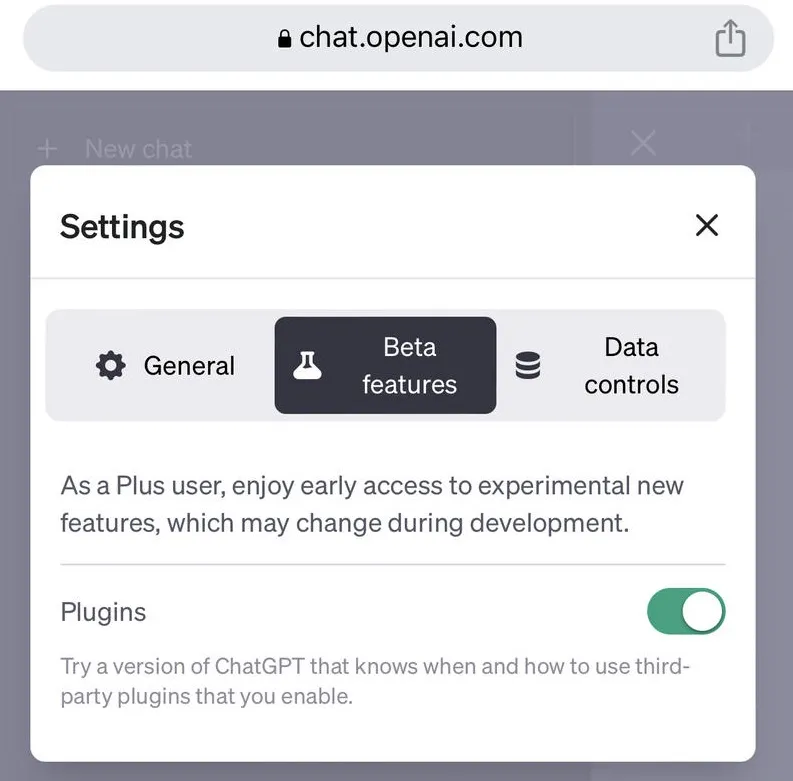ChatGPT插件开放了，Plus用户可以通过设置有效使用插图